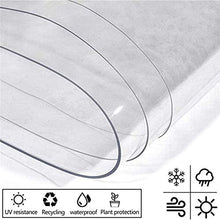 SHIJINHAO Telo Impermeabile Esterno,Tela Cerata In PVC, Foglio Trasparente Impermeabile Antipolvere Con Anello Di Tenuta Antiruggine Per Riparo Antipioggia Per Balcone, Copertura Per Mobili, 50 Dimens