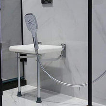 TANGIST Sedile da doccia pieghevole Sedile da doccia Pieghevole, Sedile a muro Sgabello da bagno Sgabello da bagno Seggiolino da doccia Sedia per seduta, Sedile di sicurezza antiscivolo con piedi Prev