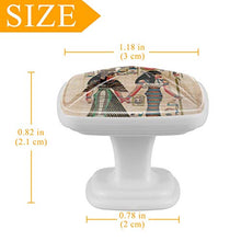 Antico stile indiano 4 PCS Pomelli per Porta, Pomolo per Mobile, Pomelli per Mobili con Viti, Maniglia per Armadietto, Pomelli per Porta, Pomelli per Cassetti per Porta, Armadio, Cassetto e Credenza