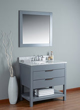 RUBEZA - Vanità da bagno Symyrna 900 mm, colore: Bianco