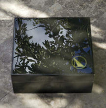 The Rolling Box Glossy Black 170 Nero Laccato Lucido Scatola per Fumatori con Luce
