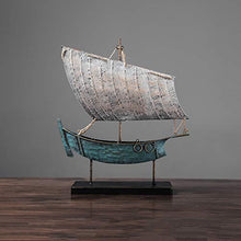 WWJJ Ornamenti Europei for la Vela in Ferro battuto retrò Soggiorno Creativo for la casa Armadietto del Vino Armadietto della TV Decorazioni morbide Visualizza Artigianato