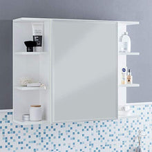 WOHNLING Wl5.754 Armadietto Pensile in Legno, Bianco, 80 x 64.5 x 20 cm
