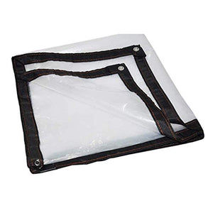qx Telone Tenda Teloni Ombra Vele Telone in Plastica Antivento con Occhielli Telo Isolante per Piante Telo Antipioia per Protezione Dal Freddo (Dimensioni: 5Mx8M),4 Mx 5 M,4 Mx 5 M
