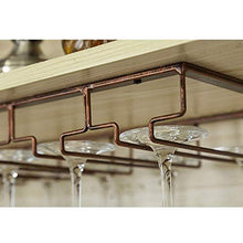 Portabottiglie per Vino Materiale in Ferro battuto Massiccio portabicchieri da Appendere Portabicchieri da Vino Rosso Portabottiglie per Vino Calice a cremagliera Capovolto per la
