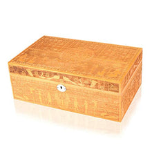 Caishuirong Cigar Box di stoccaggio Intagliato Spagna fragrante Legno di qualita Insieme di Fumo Legno di Cedro Collection Grade Mano Cigar Box Perfetto da Usare in Ufficio e Camera da Letto