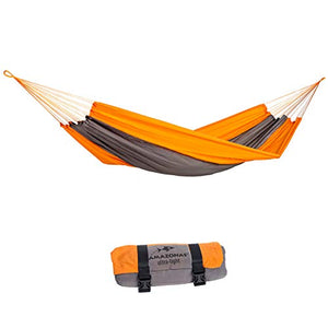 AMAZONAS AZ-1030160 Ultra-Light Silk Traveller Techno Amaca da Escursione, Arancione