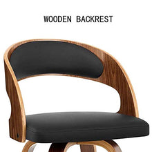 bdb Set di 2 sgabelli da bar con schienale cavo, sedia in legno con telaio per bar, sedie da bar, sgabelli da bar, altezza bancone (colore: grigio-B)