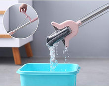 SSAYY Spray Mop Home Mop in Cotone Spugna Mop Twist L'Acqua Mop Ugello in Microfibra Spray Ruotato Piatto Auto-Spremitura Senza Lavaggio A Mano