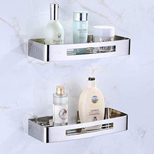 HTL Mensola di Stoccaggio Bagno Rack Rack Bagno WC Rack Montaggio A Parete Punch Bagno Rack 2 Facile da Installare