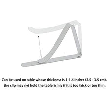 Clip per tovaglia, in acciaio inox, morsetti per copertura da tavolo, clip da picnic, supporto per tovaglia, per picnic, tendoni, matrimoni, feste, barbecue, 12 pezzi