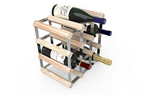 Rta From Samuel Groves - Cantinetta in legno di pino e acciaio zincato per 12 bottiglie, brown