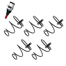 LLLucky 1/3/5 Pz/Set Portabottiglie per Vino da Parete in Metallo Portabottiglie per Vino Rosso 3