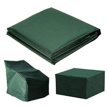 Apofly Mobili da Giardino Coperture per Esterni di Copertura di Mobili, Divano, Sedia Panno Esterno del Giardino Patio Heavy Duty Antipolvere Impermeabile Verde 115 * 115 * 70 Centimetri