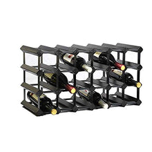 YWYW Ornamenti per portabottiglie portabottiglie per Vino in Legno massello Cantina per Vini portabottiglie (Dimensioni: 60 8 × 23 5 × 32 3 cm)