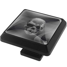 Teschio di Halloween 3 PCS Pomelli per Porta, Pomolo per Mobile, Pomelli per Mobili con Viti, Maniglia per Armadietto, Pomelli per Porta, Pomelli per Cassetti per Porta, Armadio, Cassetto e Credenza