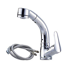 LiftingRubinetto telescopico per lavabo, estraibile, antiruggine, resistente alla corrosione, senza piombo, estraibile 60-70 cm, 2 modalità di uscita idrica, adatto per camera da letto, cucina, kshu
