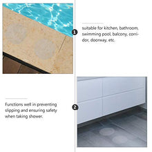 Cabilock 16Pcs Antiscivolo Vasca da Bagno Adesivi Doccia di Sicurezza Gradini Adesivo Appliques per Vasche da Bagno Docce Piscine Barche Scale