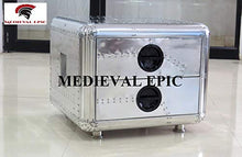 Tabella laterale di alluminio del progettista del cassetto della Tabella epica medievale dell'aviatore