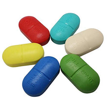 Contenitore portapillole portatile per pillole e medicine vitamine, per uso quotidiano e in viaggio