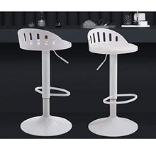 LF- Sgabello da Bar Sgabello Alto Sgabello seggiolone da Bar Sgabello da banco Sgabello Multicolore Bianco semplicità (Color : A)