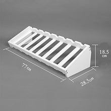 SILOLA Legno Massiccio Deep Pure White Retro Torrefazione Piano Medio Cavo Robusto Durevole Piatto Ispessimento 3 Colori Opzionale può Essere posizionato in Qualsiasi Scena Portabottiglie