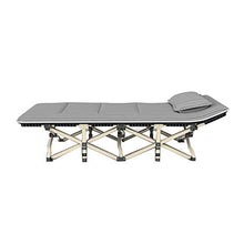 XJAXY Letto Pieghevole Sleeper Bed, Divano-Letto Panchina Ospite, Divano, Sedia, Portatile Metal Frame -Foldable Extra Giudizi Bed- Immagazzinaggio Facile-Space Saving-COT