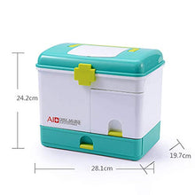 MYHZH delle Famiglie a più Strati di Pronto Soccorso Multifunzionale Medicina Box/Kit di Primo Soccorso/stoccaggio Scatole Organizer