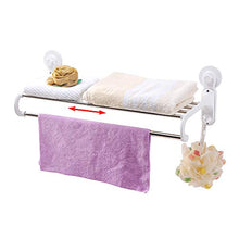 XSWL Portasciugamani da Bagno a Parete, Mensola Porta Asciugamani Multifunzione, Barra Appendiabiti in Acciaio Inossidabile 304 con Finitura Lucida, per Cucina, Bagno, Impermeabile e Antiruggine