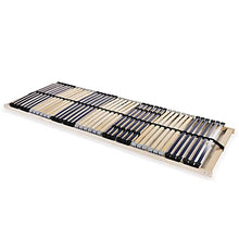 vidaXL Legno Faggio Rete a Doghe 7 Zone 42 Doghe 80x200cm Telaio Giroletto