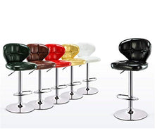 Poltrone Nubao Sgabello con poggiapiedi, Confortevole con Schienale Sedia da Pranzo Salone di Bellezza Aula Sala riunioni Altezza Regolabile Sgabello Bar (Colore: C, Dimensione: 63-83CM)