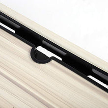 Ejoyous Tavolino per Computer per Divano Letto, Scrivania per Computer Portatile con Slot per Tablet per Soggiorno in Camera da Letto, Laptop Table Tavolino Altezza Regolabile(Acero Bianco)