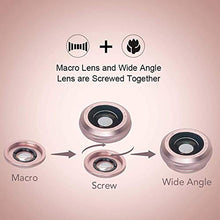 Luce Riempimento Anello Selfie Ricaricabile 2 in 1, Luce Riempimento Selfie Clip Luminosità Temperatura Colore Regolabili Smartphone, Video Live Stream Macro Grandangolare HD,A