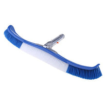 Homyl Spazzole Testa Pulizie Spa Piscine Setola Tubo Maniglia Alluminio Blu
