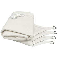 Sol Royal Tenda a vela rettangolare SolVision 3x4m parasole traspirante per esterni - contro sole e raggi UV - bianco