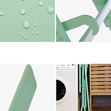 N/Z Living Equipment Coffee Table Side Table – Round Garden Table in Look – Iron Table Suitable for Garden Terrace And Balcony – Bistro Table with Steel Frame 4 Colors Green (Color : Green)
