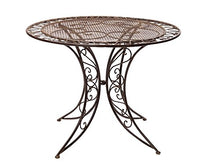 Nostalgia Tavolo da Giardino Tavolo da Ping-bistrot del Ferro 13kg Stile Antico