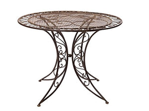 Nostalgia Tavolo da Giardino Tavolo da Ping-bistrot del Ferro 13kg Stile Antico