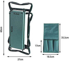 FMXYMC Sedile da Giardino in Ginocchio con Maniglie, Sgabello Pieghevole con Custodia per Attrezzi, Cuscino inginocchiato, Panca da Giardino, sgabelli da Giardino, Panca da Vaso, per Regalo Donna