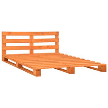 SKM Giroletto in Pallet Marrone Legno Massello di Pino 120x200 cm (36.85kg)