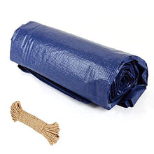 LSXIAO Robusto Poly Tarpaulin, Multiuso Telo Impermeabile, A Prova di Polvere, Resistente Ai Raggi UV con Occhielli in Alluminio Marciume Ruggine per Le Auto, Barche, Mobili da Giardino