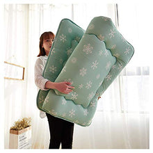 Z&HA Snowflake Materasso per i Bambini, futon Giapponese Materasso Tatami Tappetino Pieghevole Letto Portatile materassino da Campeggio Bambini Sleeping Pad Piano Lounger Divano Letto,Verde,150x200cm