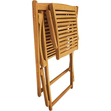 vidaXL Sedia Sdraio Prendisole Giardino Patio con Poggiapiedi in Legno di Acacia
