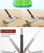 SSAYY Mop Lavaggio A Mano Libero Mop Piatto Strumenti per La Pulizia Pigri Mop per Pavimenti con Straccio Piano in Microfibra Torsione Acqua Estrusione Manuale Famiglia