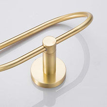 Rishx Portasciugamani Stile Europeo Appeso al Muro Bagno Anello Asciugamano Ottone Antico Bagno appendini Asciugamani Accessori Bagno