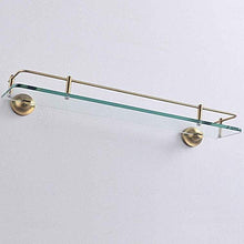 BNyszwj Mensola in Acciaio Inox Bagno in Vetro Scaffale cosmetico Mensola