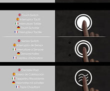 FORAM Personalizza Controluce specchio per bagno con luce LED - 100x60cm - su Misura - moderno specchi con illuminazione, retroilluminato L01