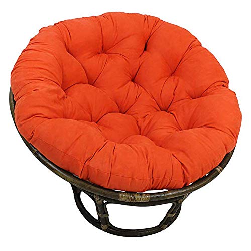 Yxxc Addensare Rotondo Papasan Sedia Cuscino Altalena Sedia Mat Cuscino per Sedia A Dondolo Pad Appeso Amaca, Nido D'uovo Cuscino Sedia N Diametro110cm