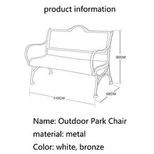 household products Sedie da Esterno, Panchine da Parco, Cortile in Ferro battuto, Sedute quadrate con schienali, Sedute con braccioli e schienali