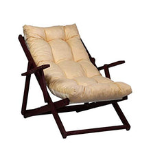 TECNOWEB Cuscino Imbottito per Poltrona Sdraio Relax (115x55x12cm) - 100% Made in Italy - Ricambio Ideale per Interni ed Esterni (Giardini, Cortili, terrazzi) - Disponibili Diversi Colori